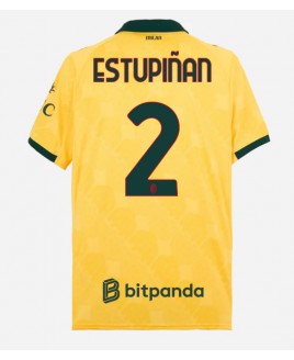 Günstige AC Milan Pervis Estupinan #2 3rd trikot 2025-26 Kurzarm